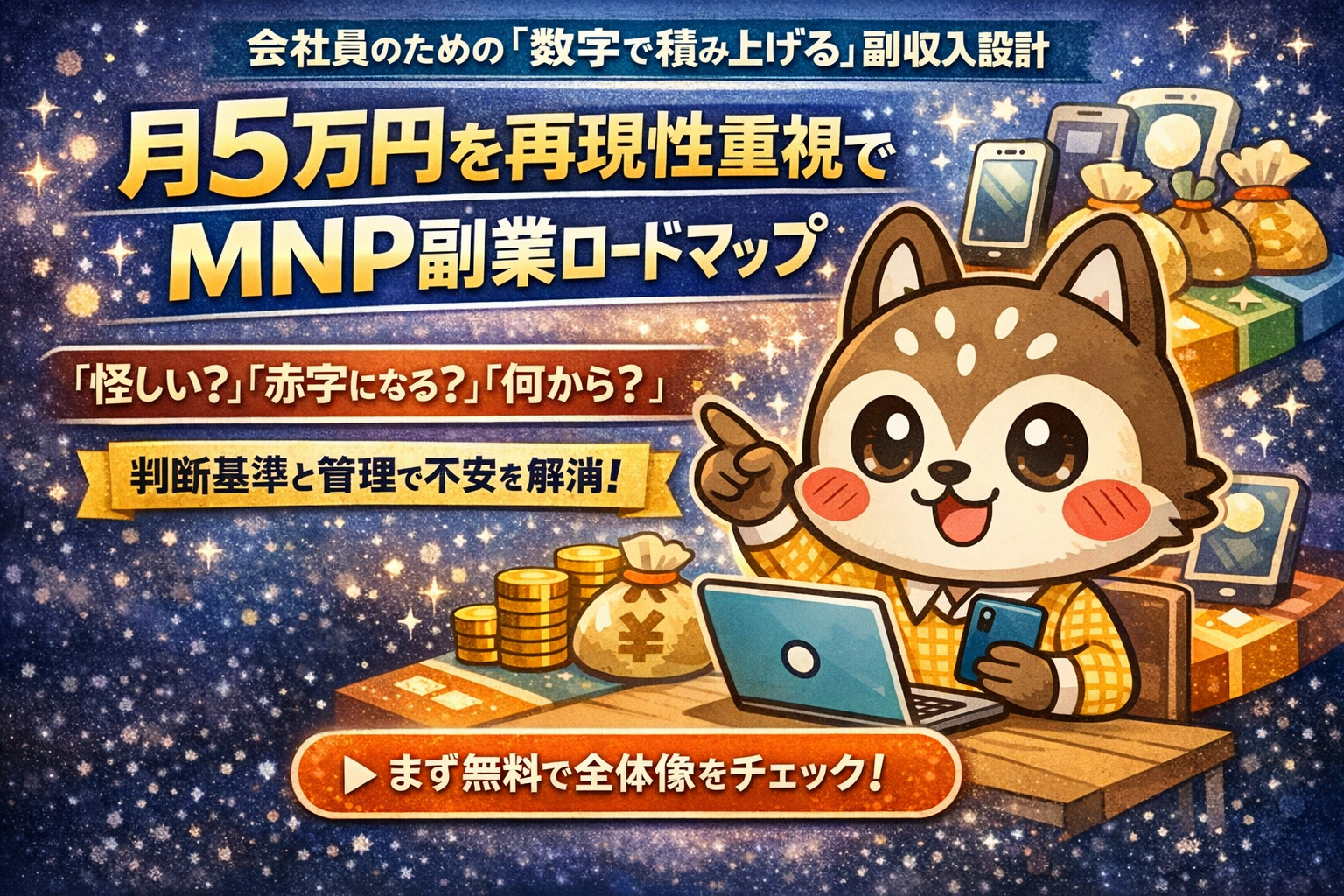 MNP副業ロードマップと副収入戦略の全体像