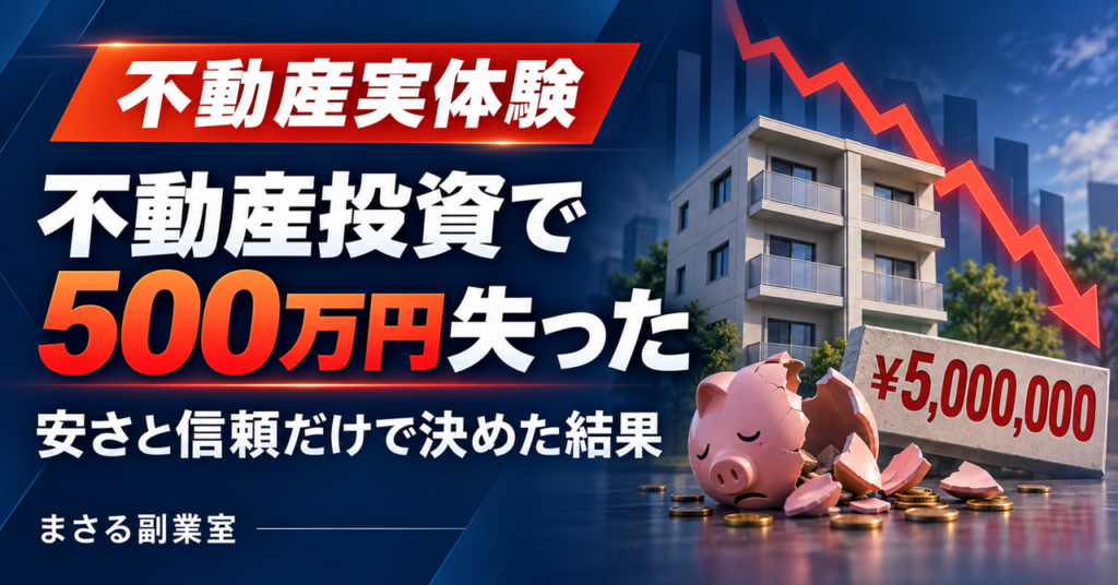 不動産の失敗談：500万円を失った実体験。リフォーム業者の危険サインと回避策